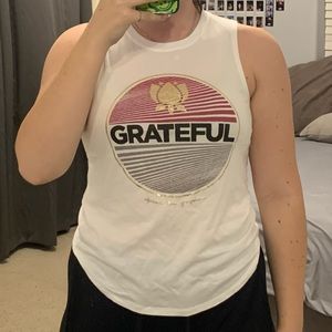 🤍Grateful Tank Top